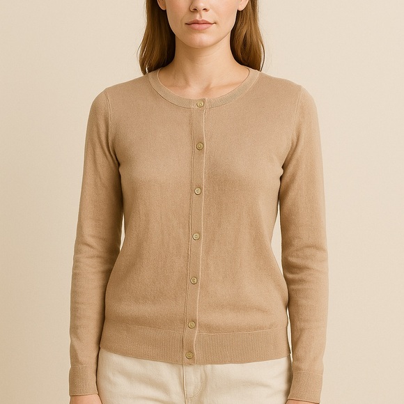 H&M Sweaters - H&M Tan Women's Cardigan